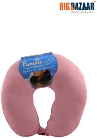 Buy Familiz Neck Pillow 12 Inch Pink Online At Low Prices In