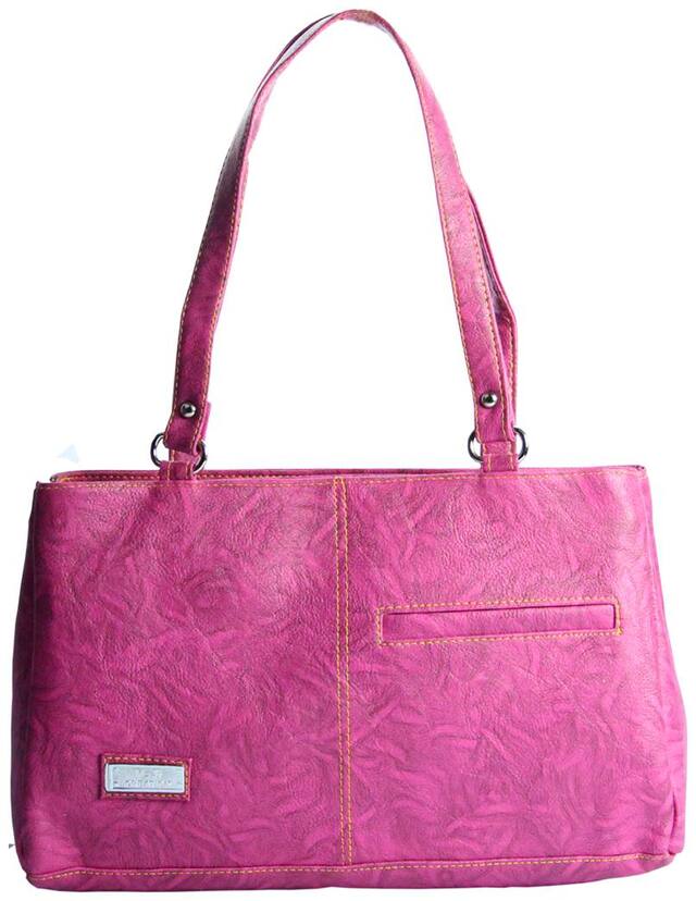 AEFSATM Regular Solid Shoulder Bag Pink