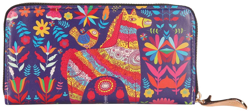 

Fiona Trends Multicolor Blue Horse Design Travel bags For Women