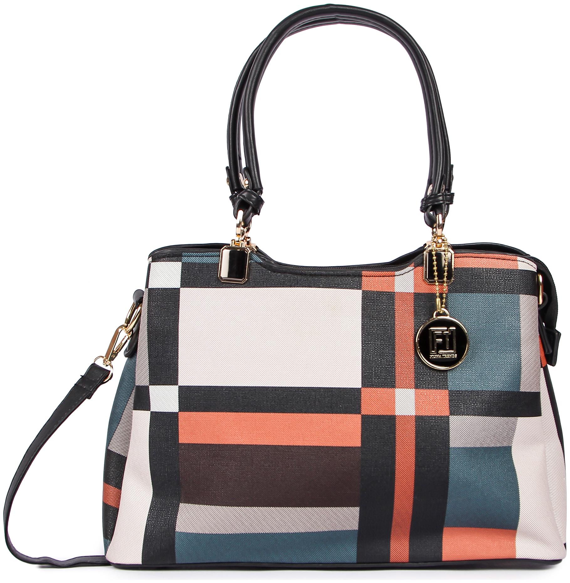 

FIONA TRENDS Multi PU Handheld Bag