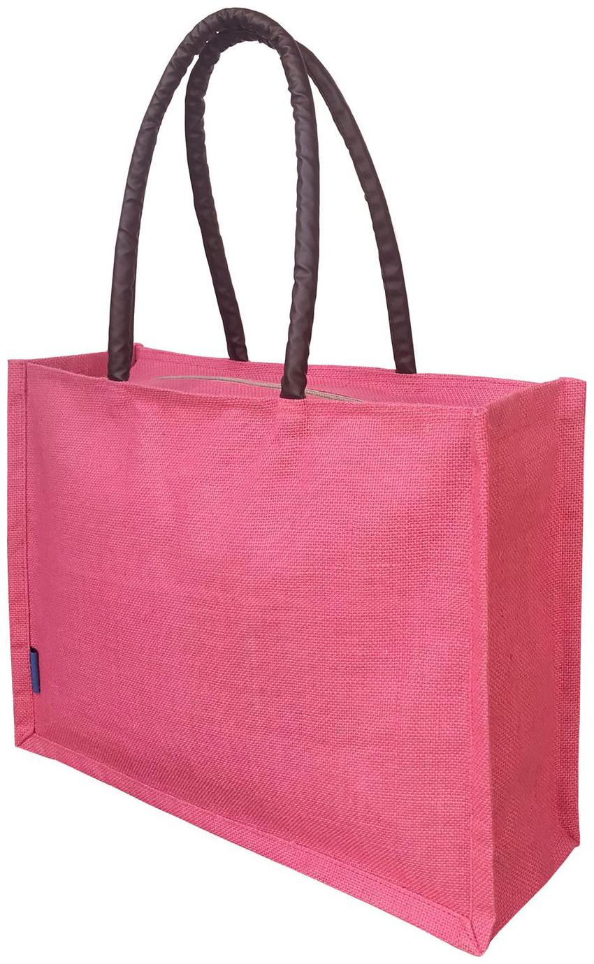 

Foonty tote designer jute shopping bag (FDJWB4002B)