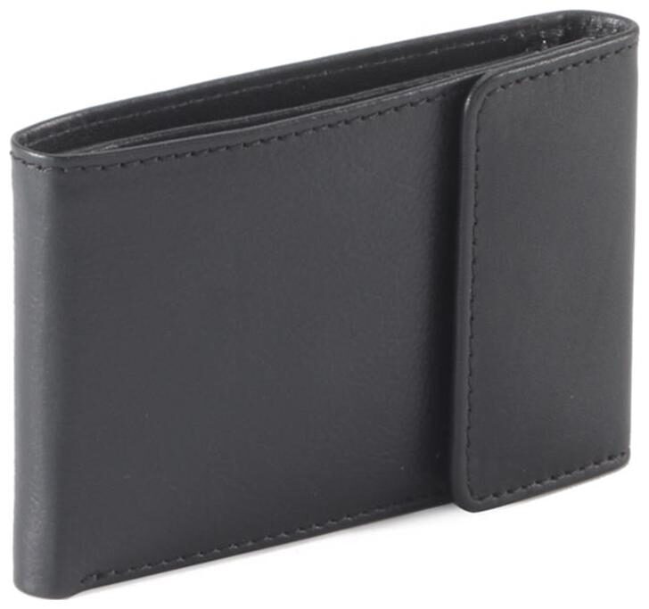 

FT Women Black Leather Wallet