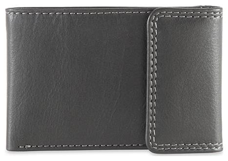

FT Women Black Leather Wallet