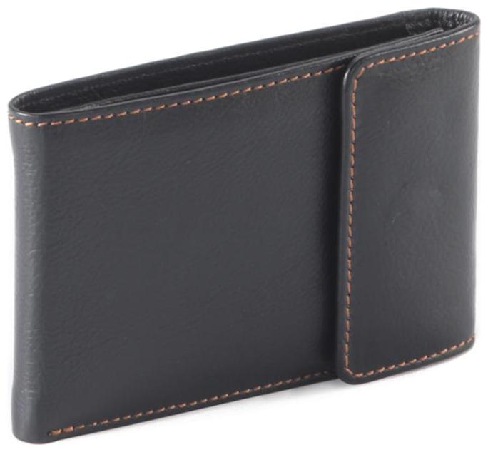 

FT Women Black Leather Wallet