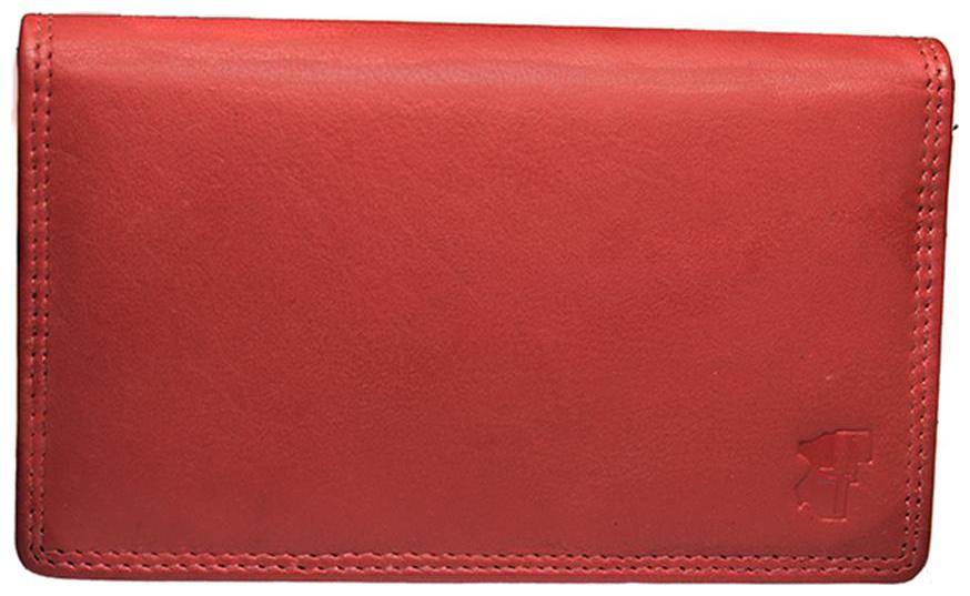 

FT Women Red Leather Wallet