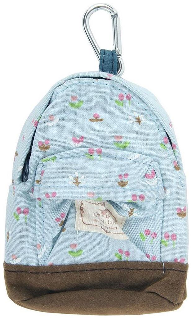 

Futaba Fashion Lady Flower Coin Bag - Blue