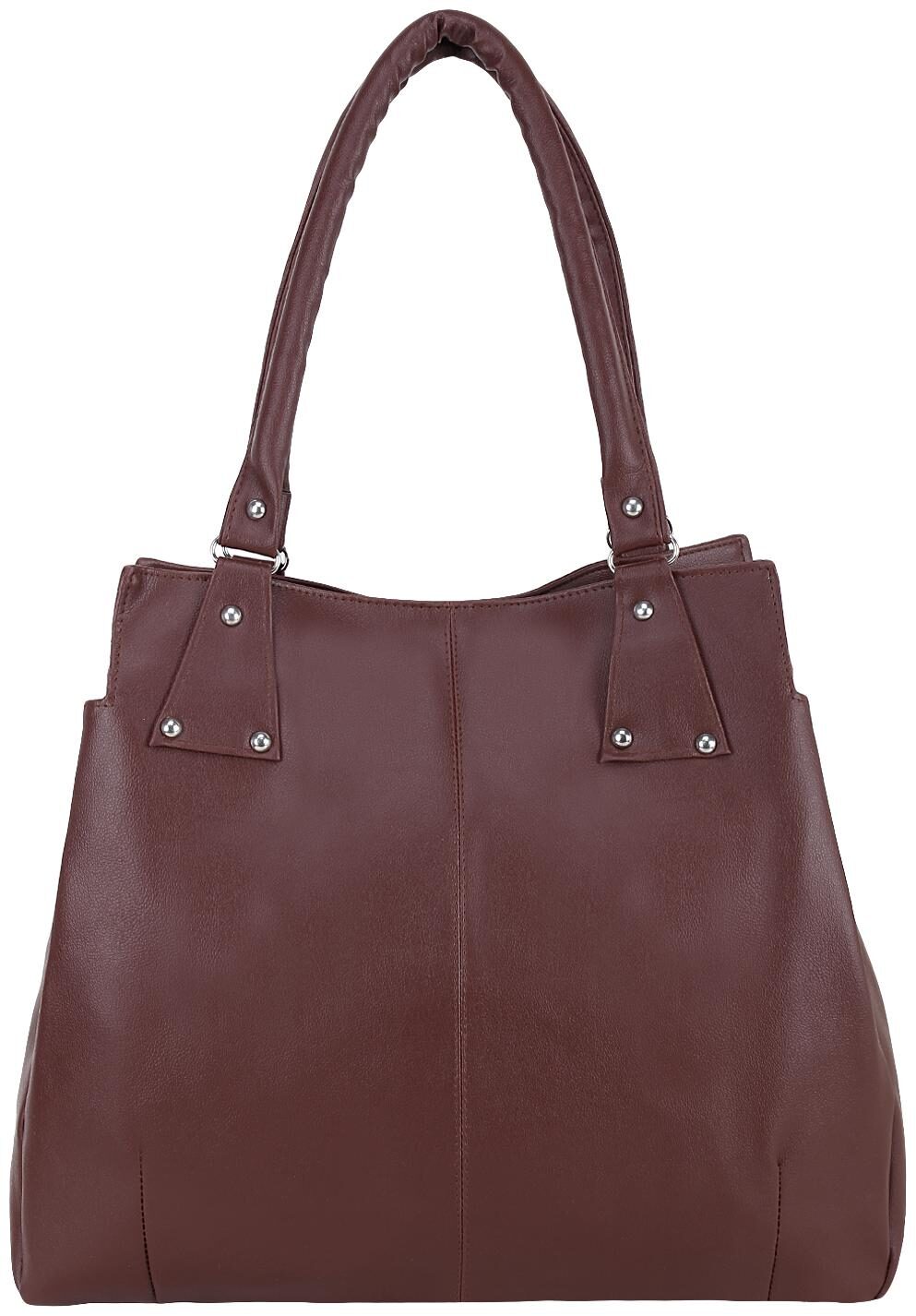 

GD FASHION Brown Synthetic Shoulder Bag