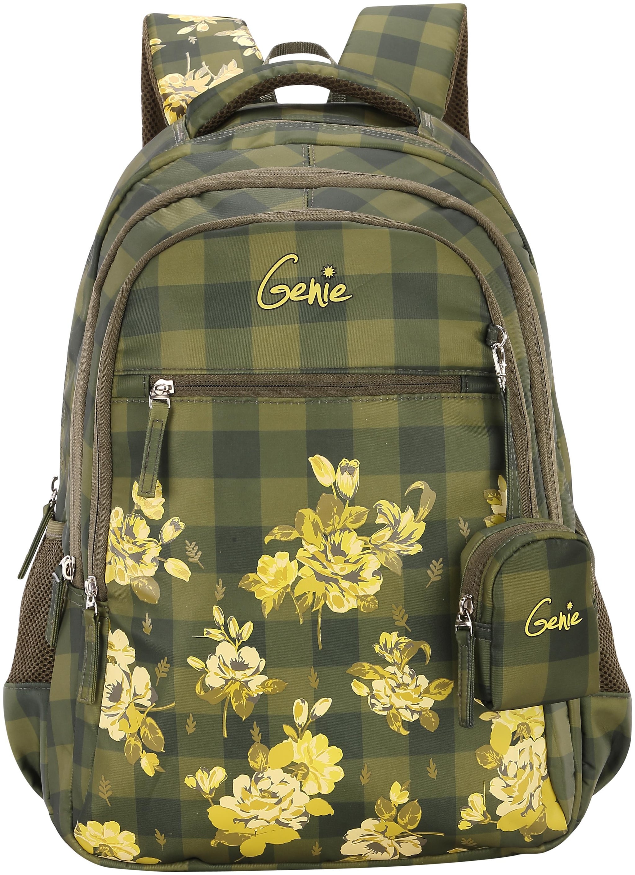 

Genie Green Nylon Backpack