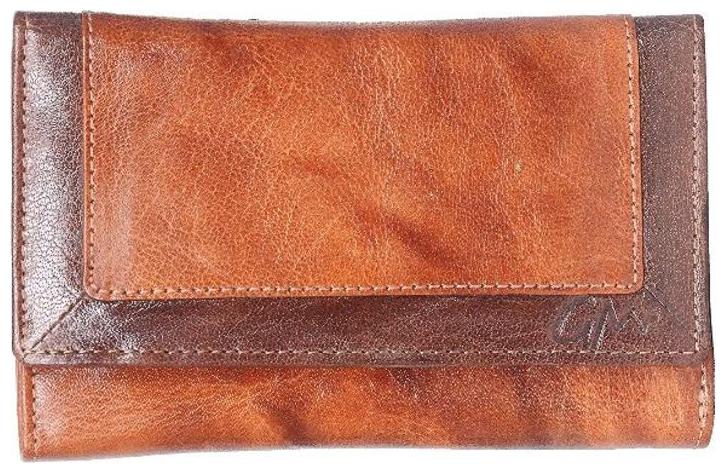 

Gentleman Women Tan Leather Clutch
