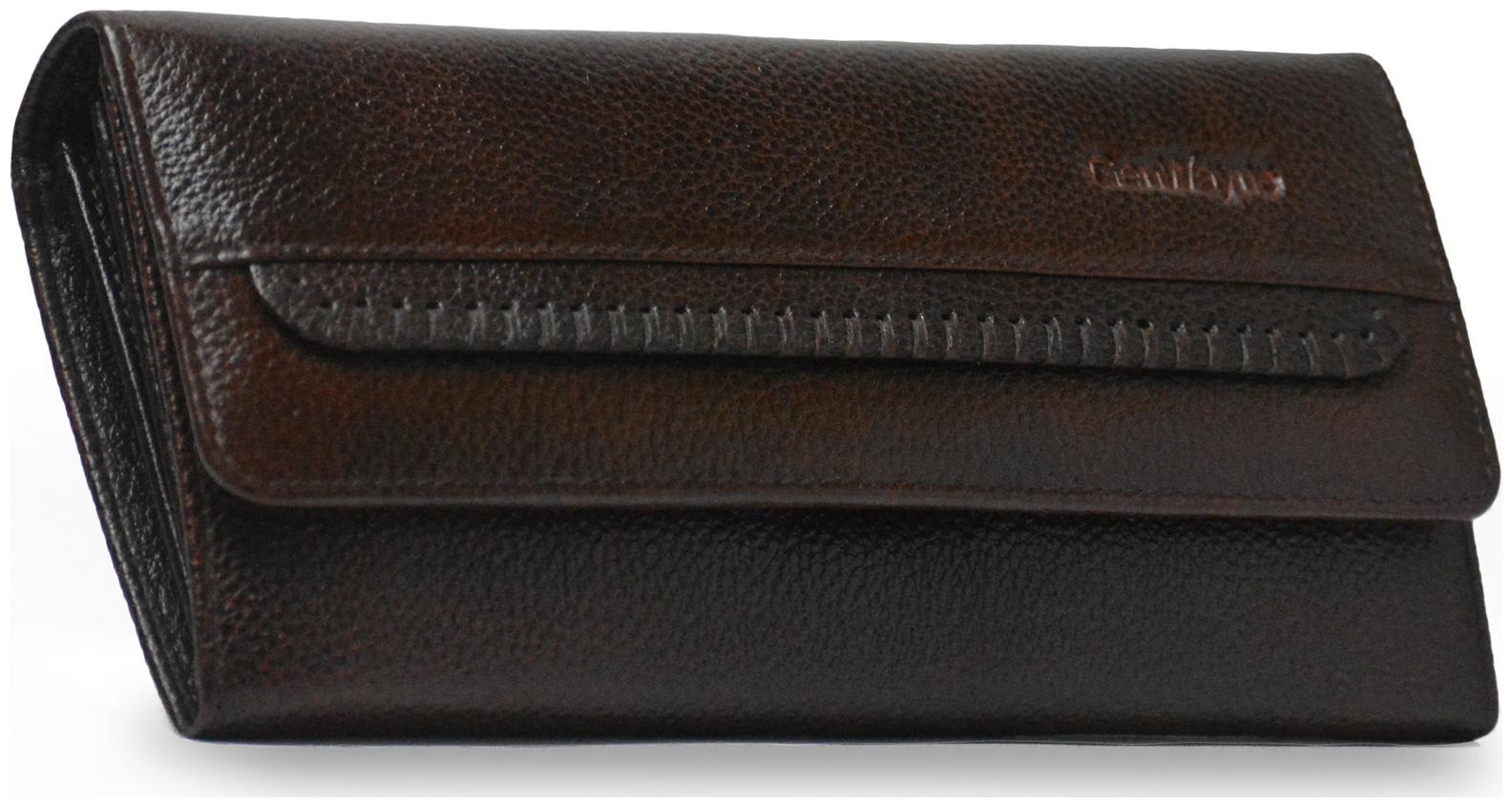 

GENWAYNE Women Brown Leather
