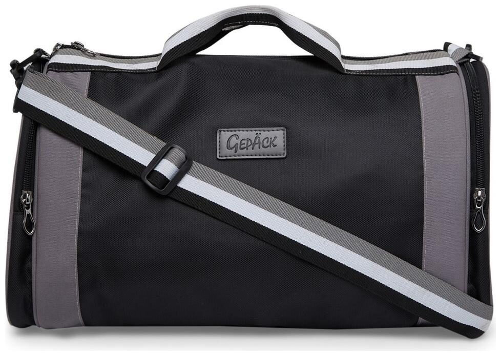 

GePack by BagsRus Polyester 44 cms Black Duffel Travel Bag