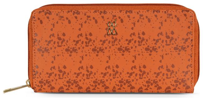 

GG Women Orange Nylon Wallet