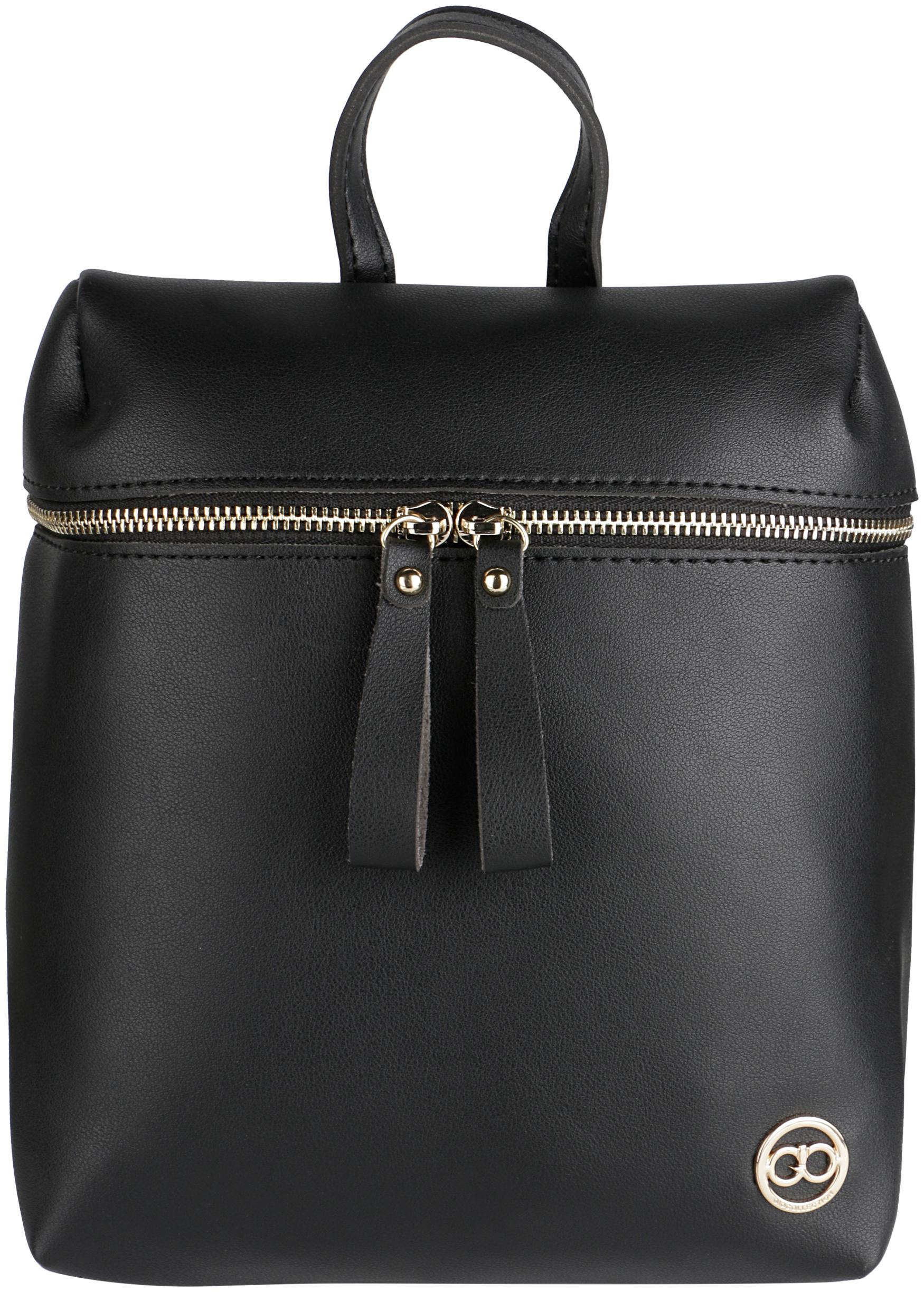 

GIO COLLECTION Black PU Backpack