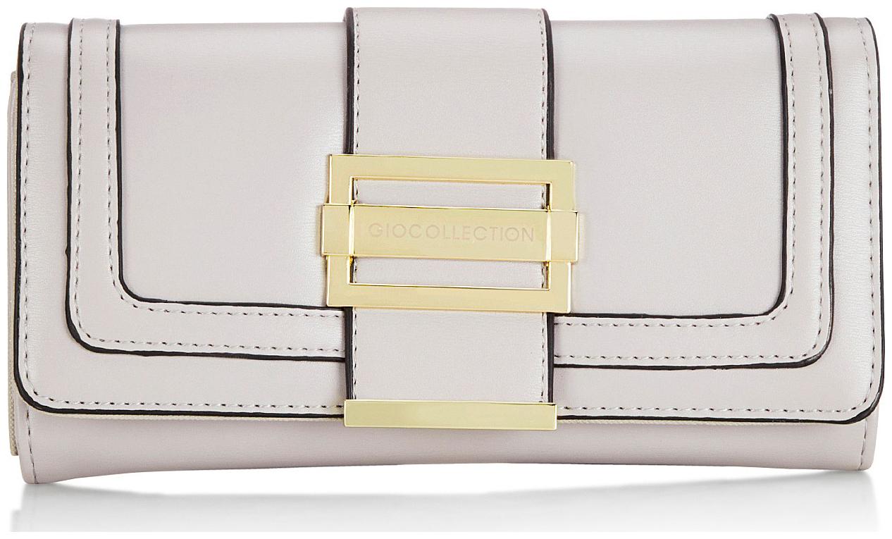 

Gio Collection Women Grey Wallet