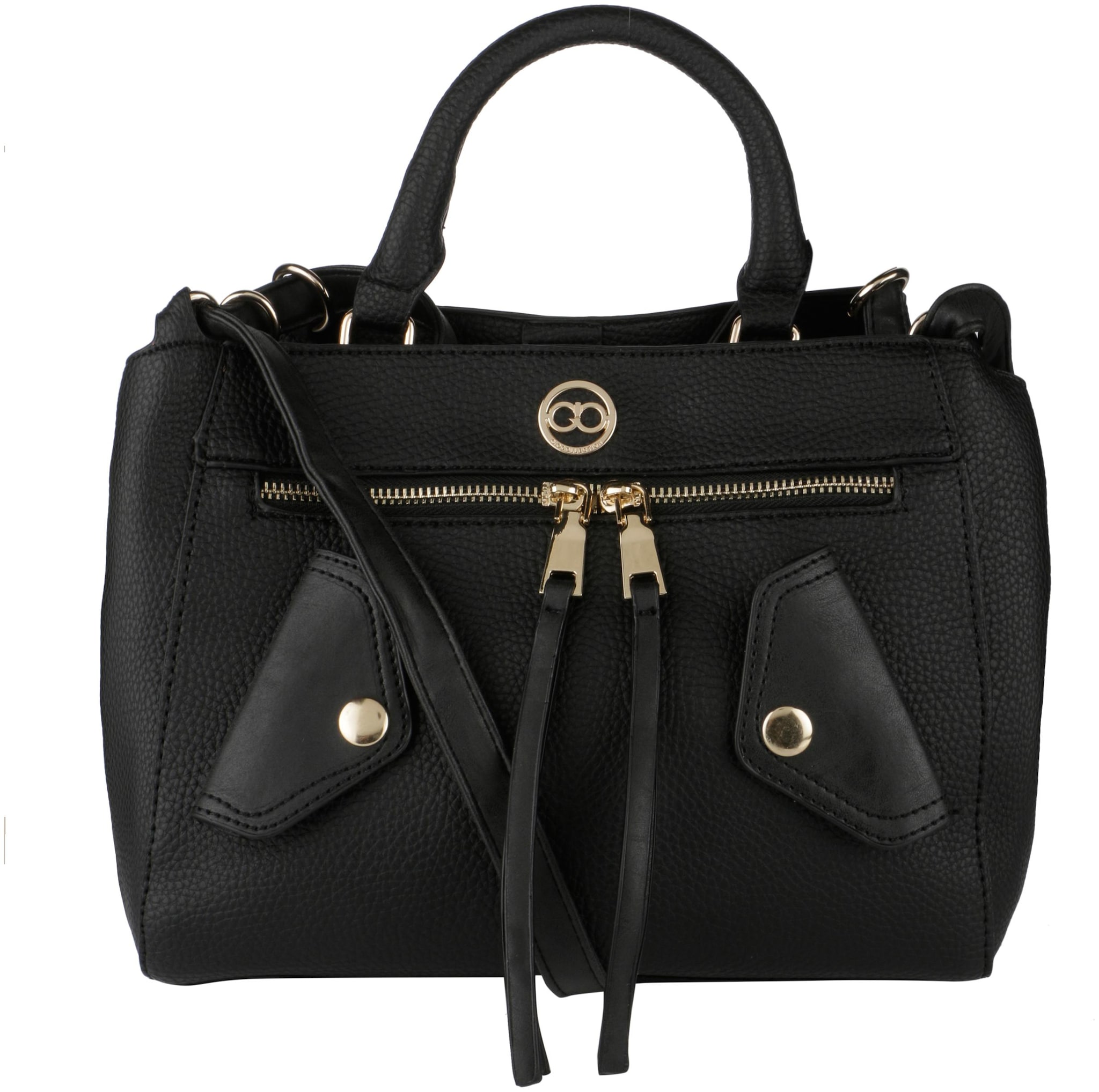 

GIO COLLECTION Black PU Satchel