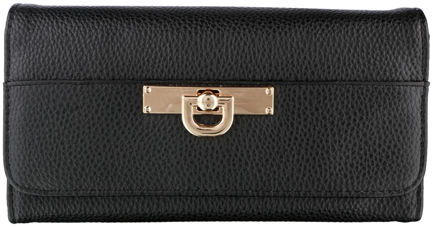 

Gio Collection Women Black Wallet