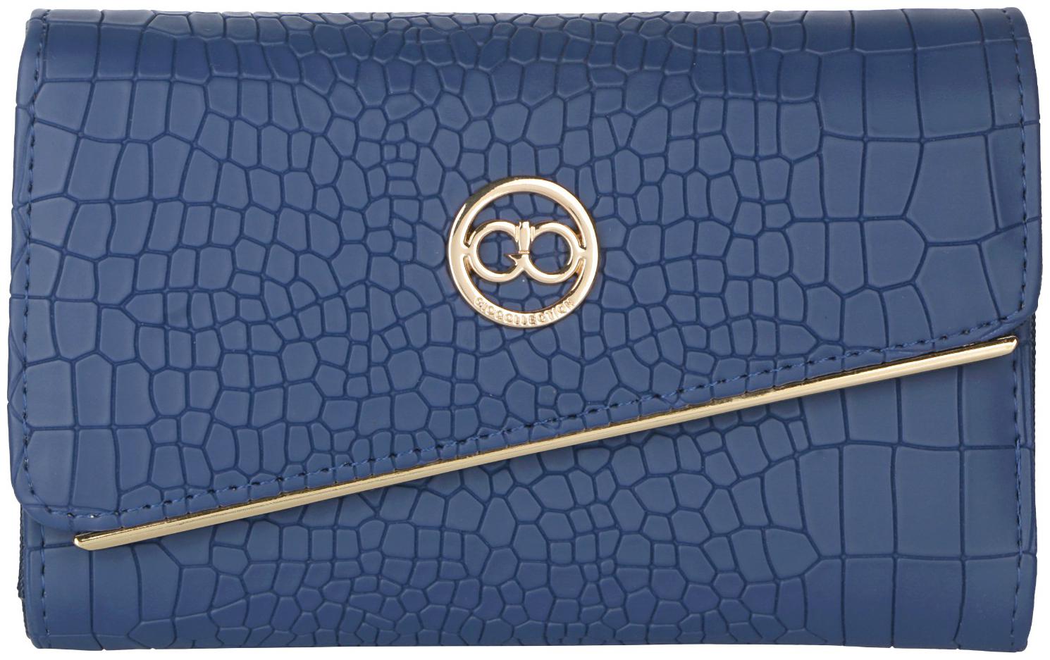 

Gio Collection Women Blue Wallet