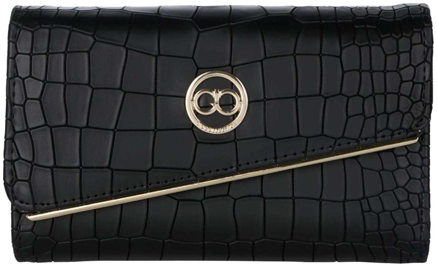 

Gio Collection Women Black Wallet