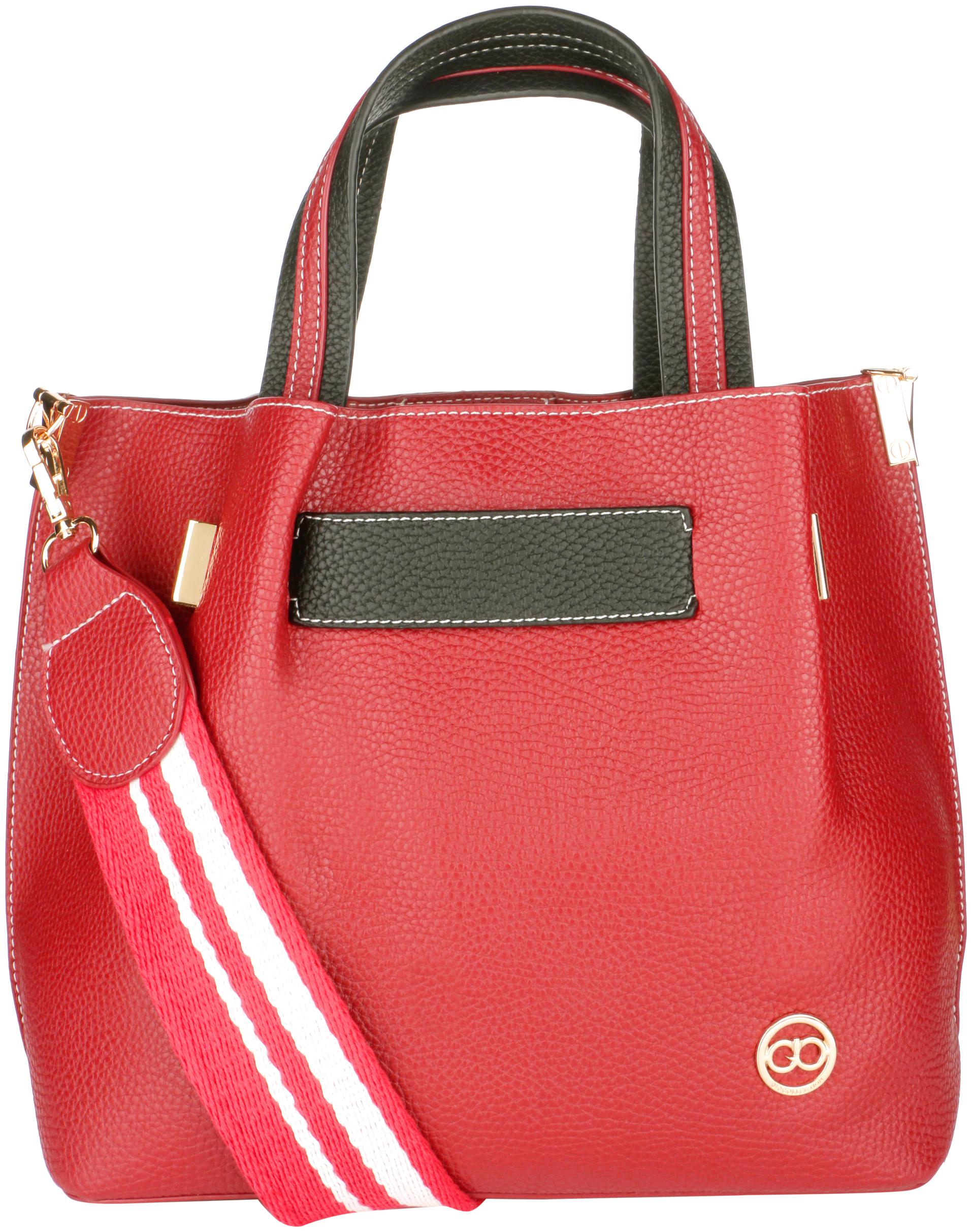 

Gio Collection Red PU Satchel - G8002RD