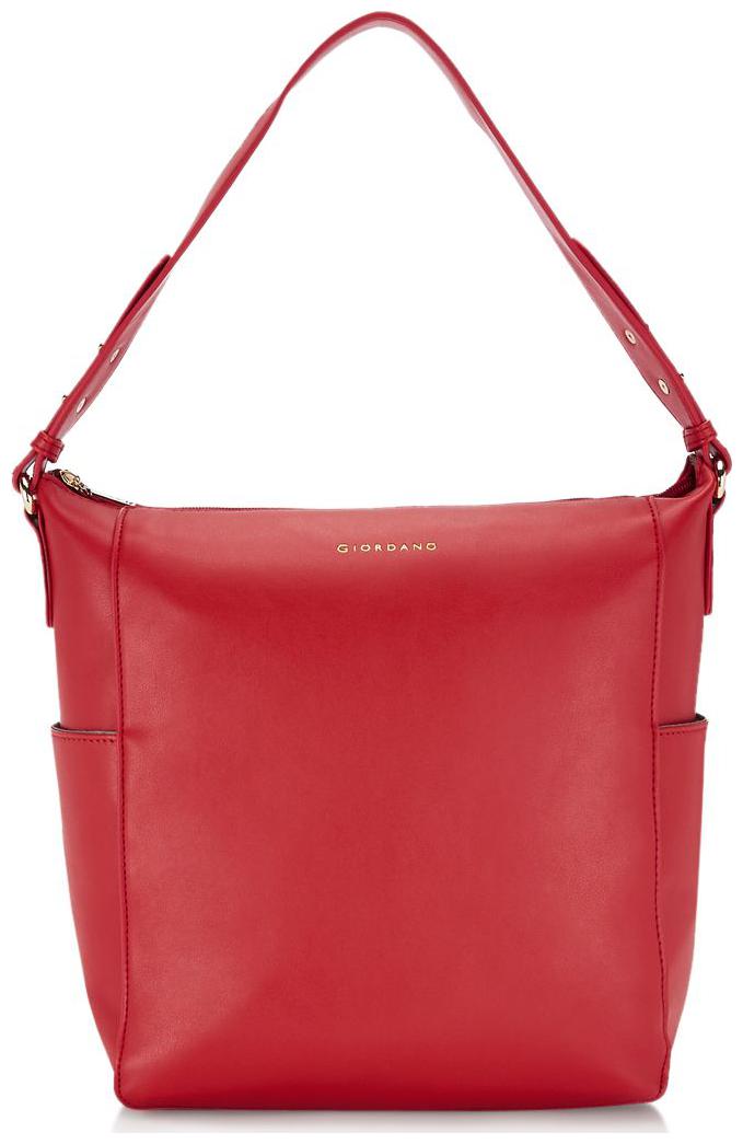 

Giordano Red PU Hobo Bag