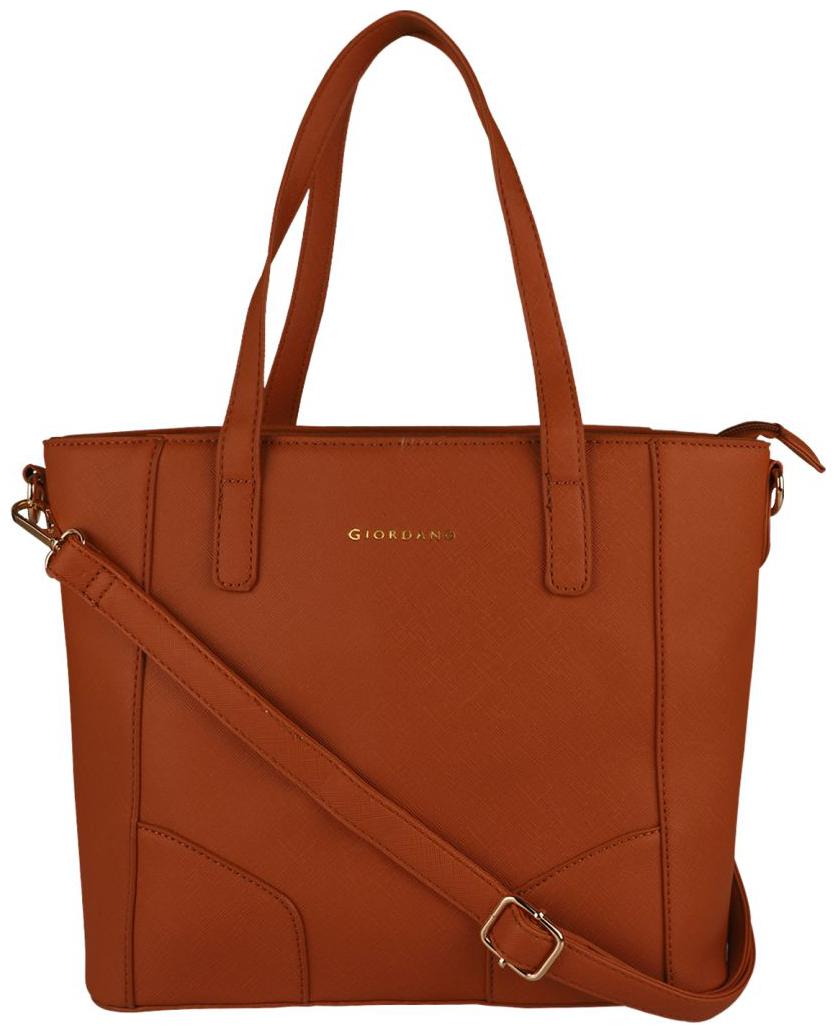 

Giordano Tan PU Satchel