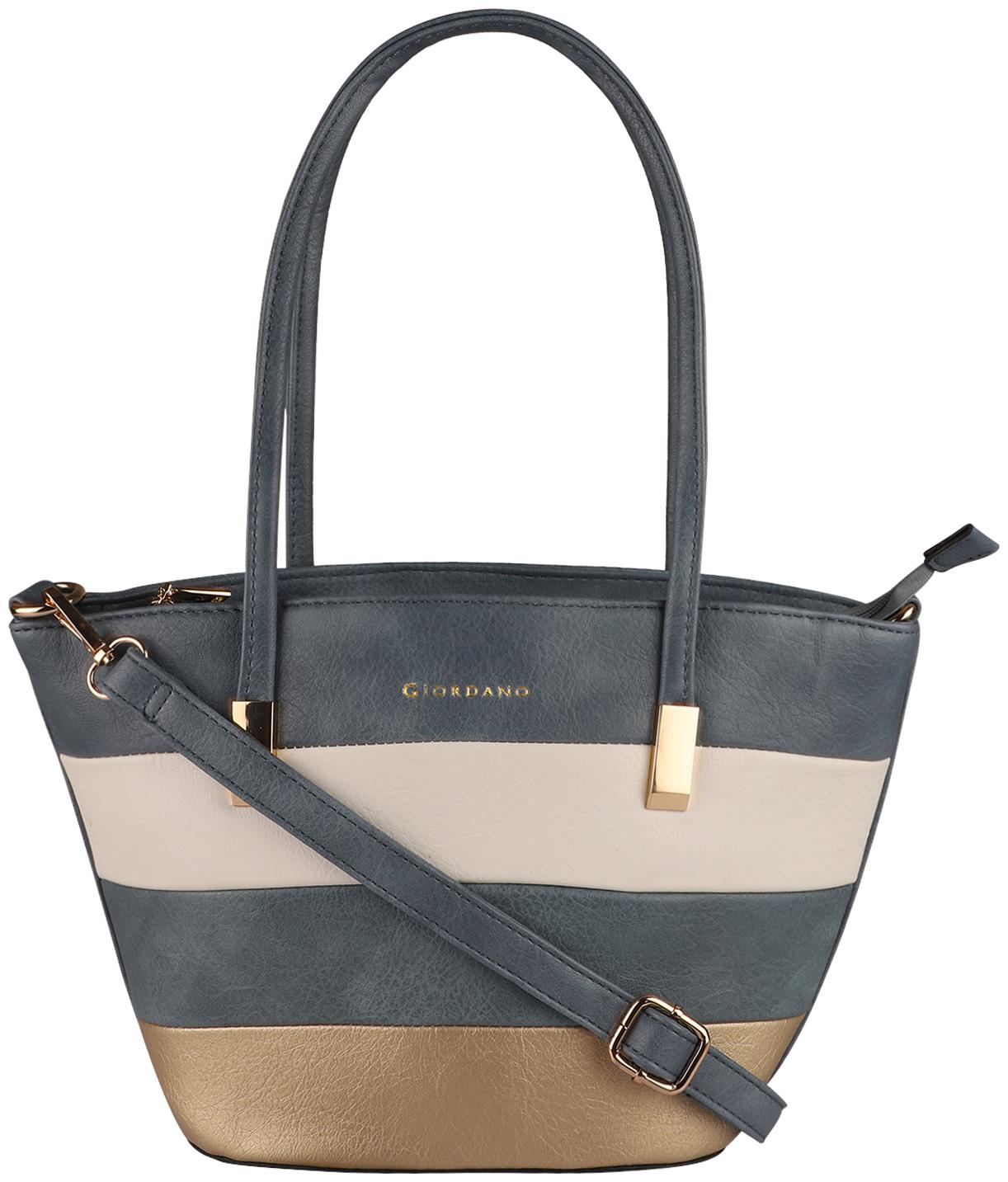

Giordano Blue PU Satchel