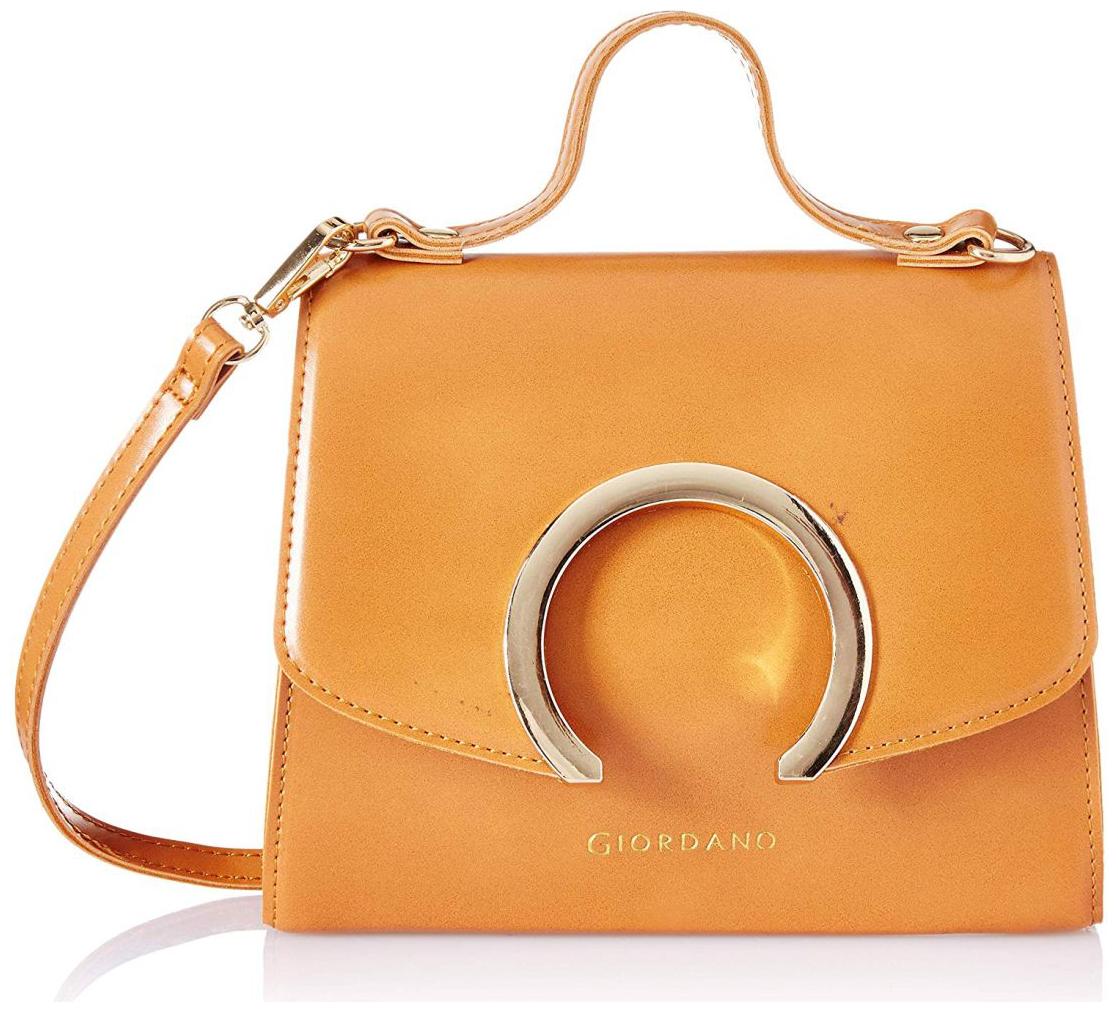 

Giordano Brown PU Solid Sling Bag