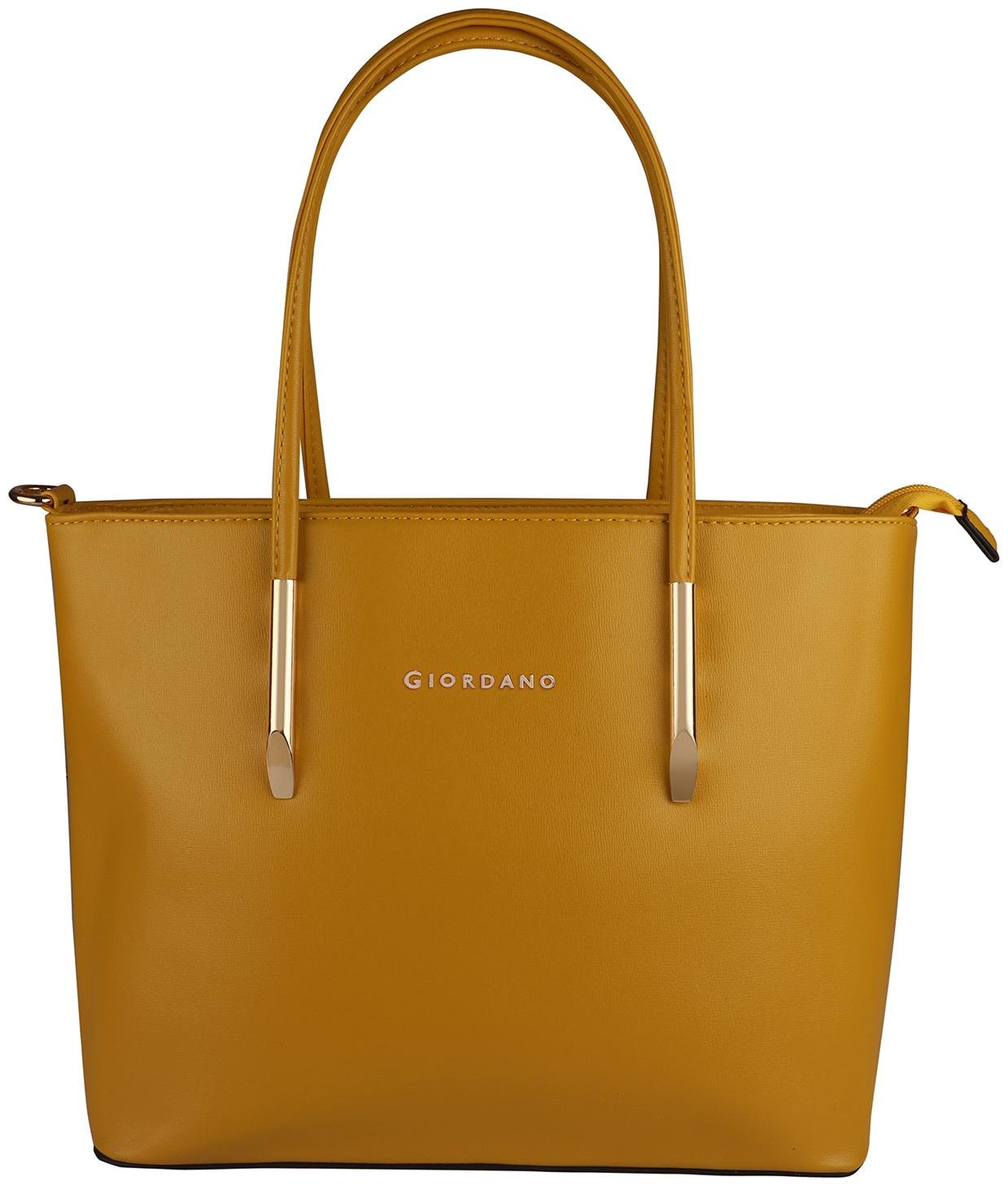 

Giordano Women Solid PU - Tote Bag Yellow