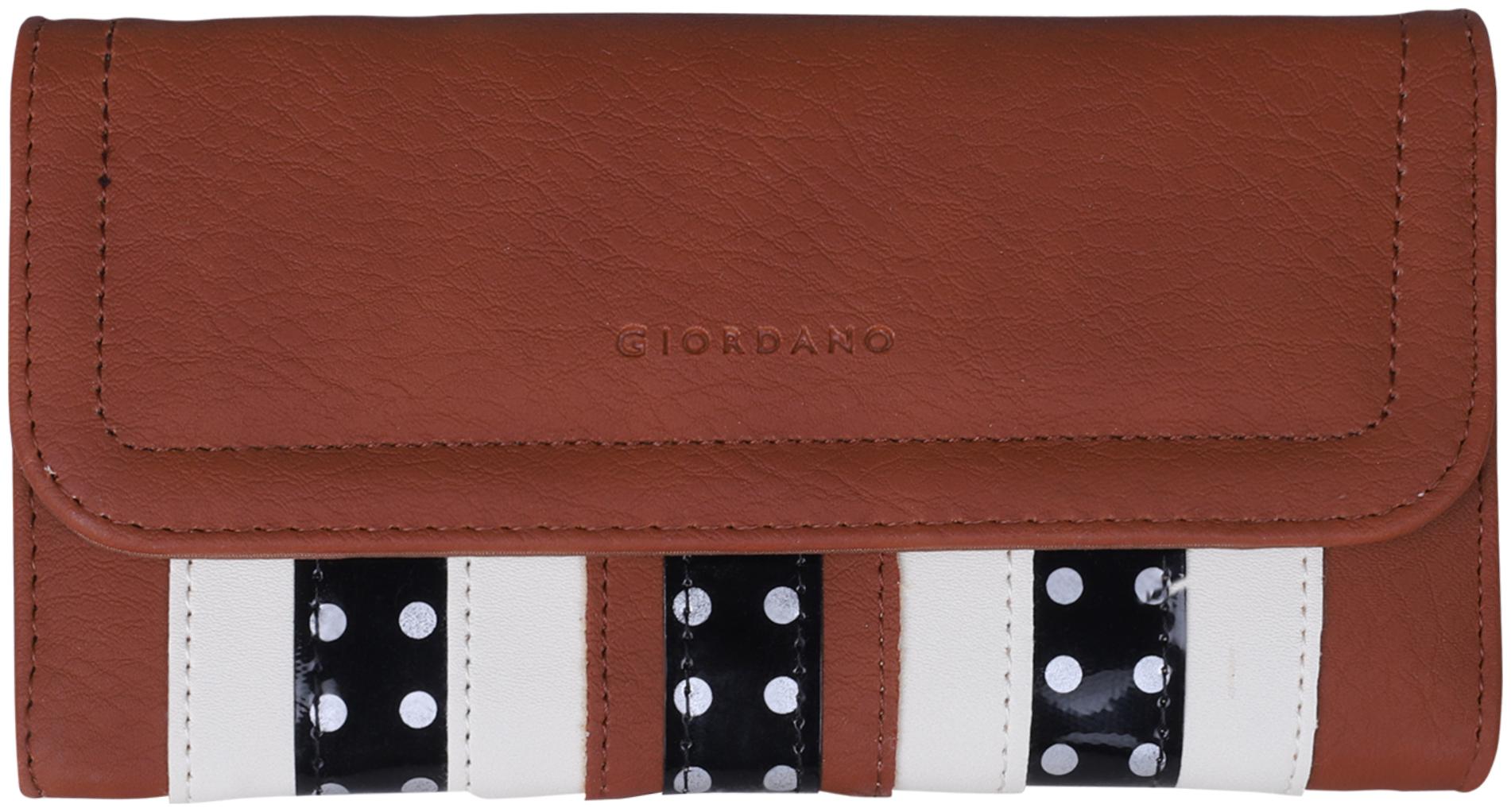 

Giordano Women Brown PU Wallet