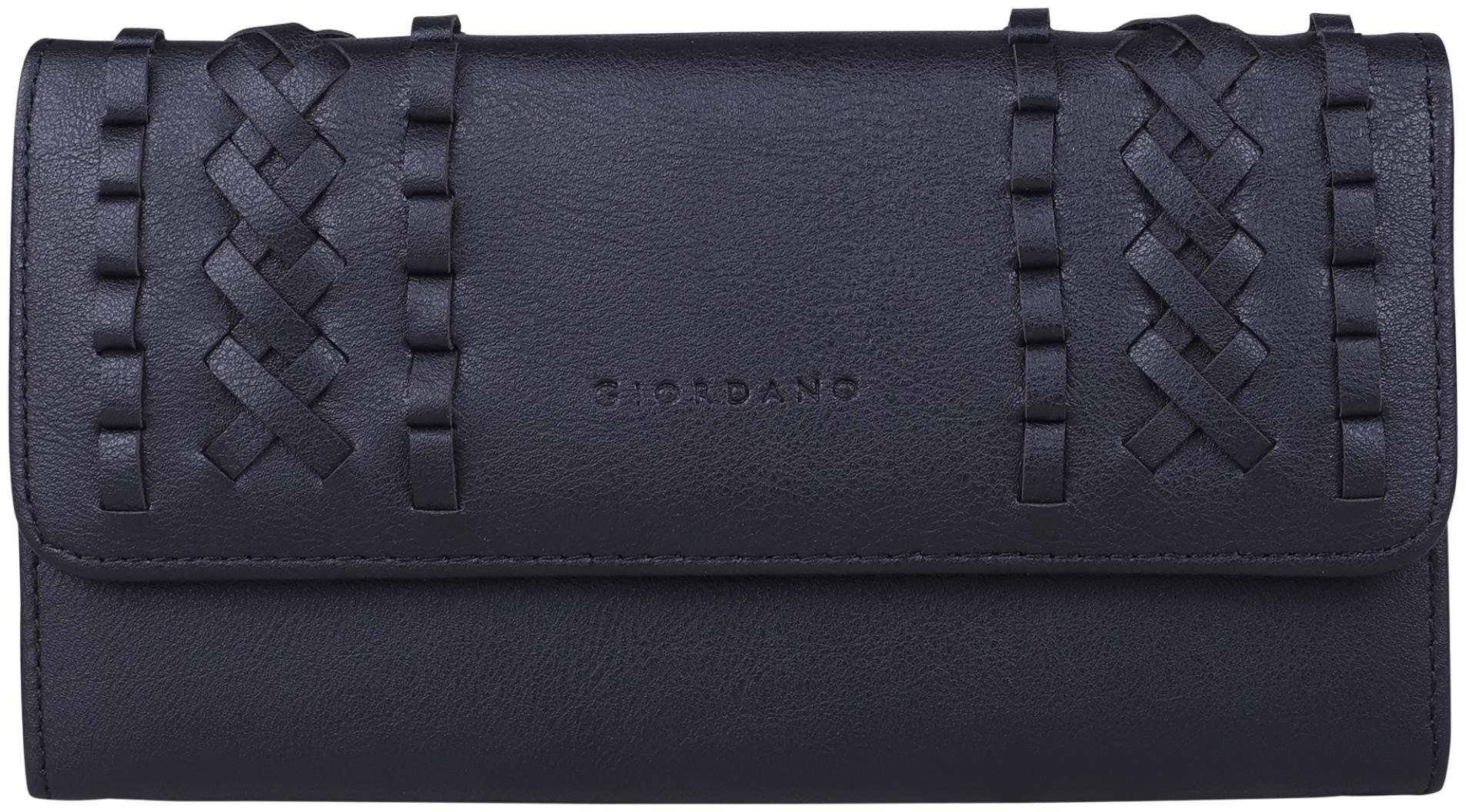 

Giordano Women Black PU Wallet