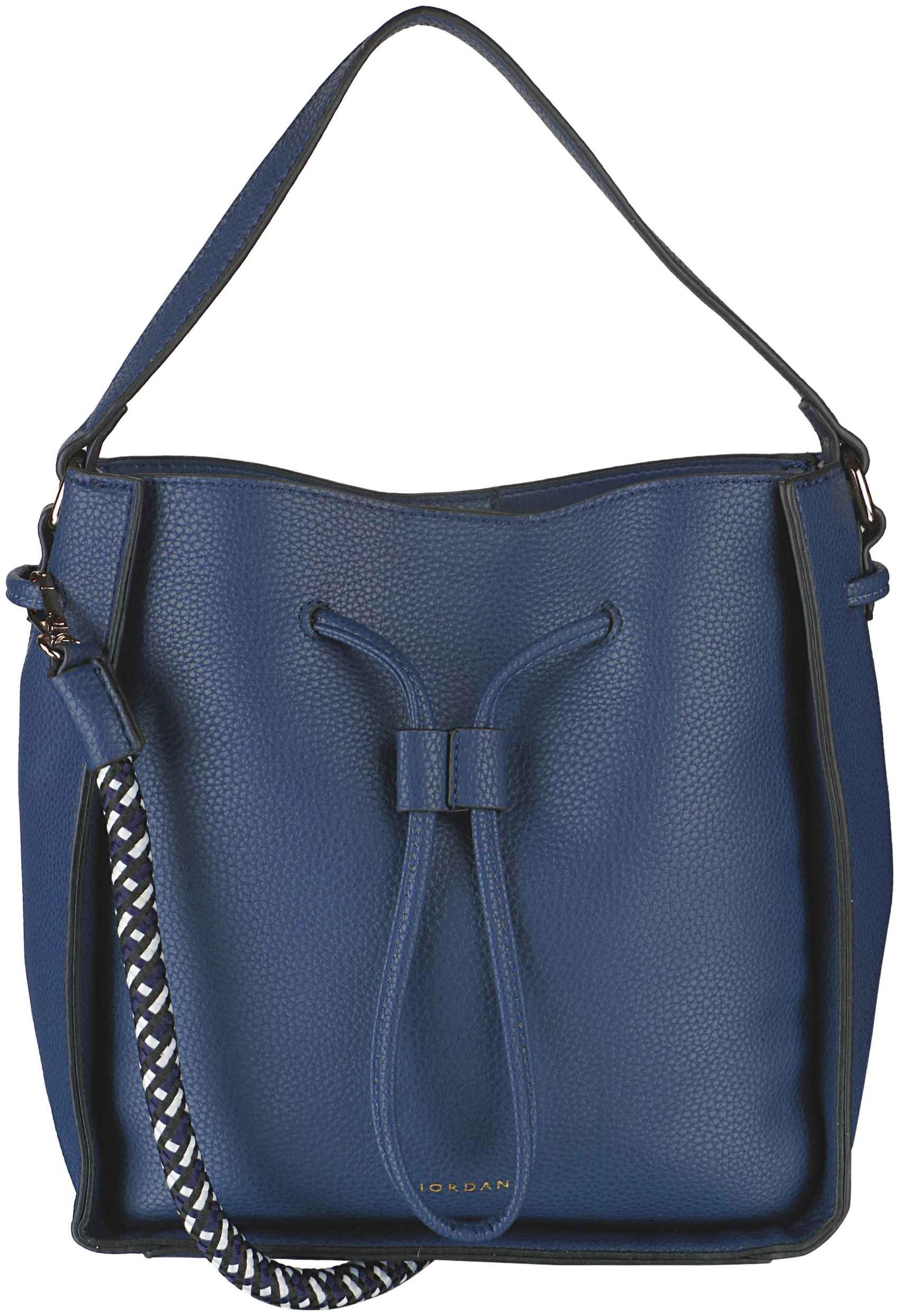 

Giordano Blue Faux Leather Handheld Bag