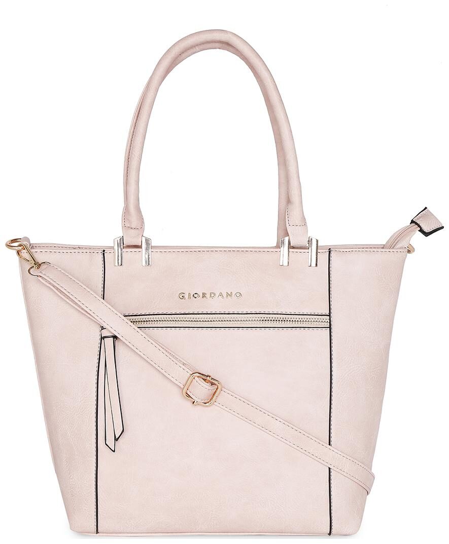 

Giordano Women Solid PU - Tote Bag Beige