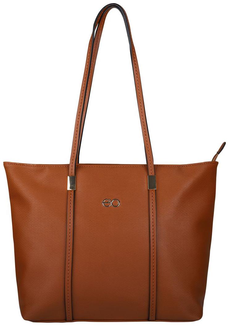 

Giordano Women Solid PU - Tote Bag Brown