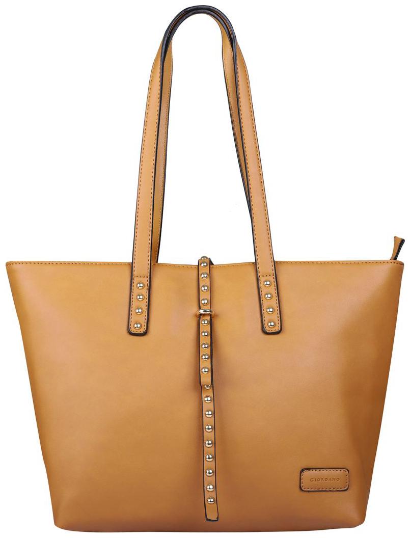 

Giordano Women Solid PU - Tote Bag Brown