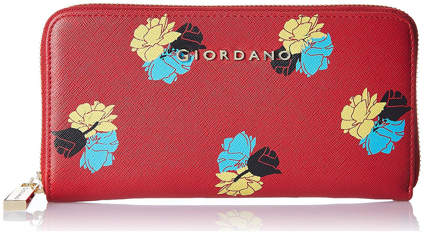 

Giordano Women Red PU Wallet