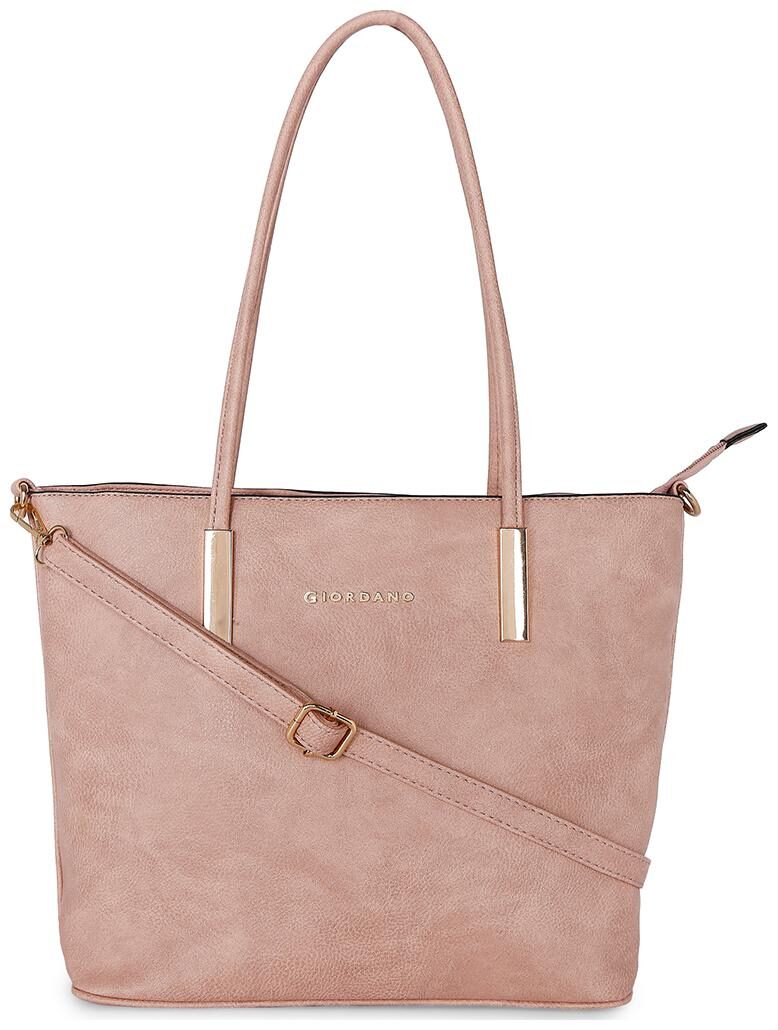 

Giordano Women Solid PU - Tote Bag Beige