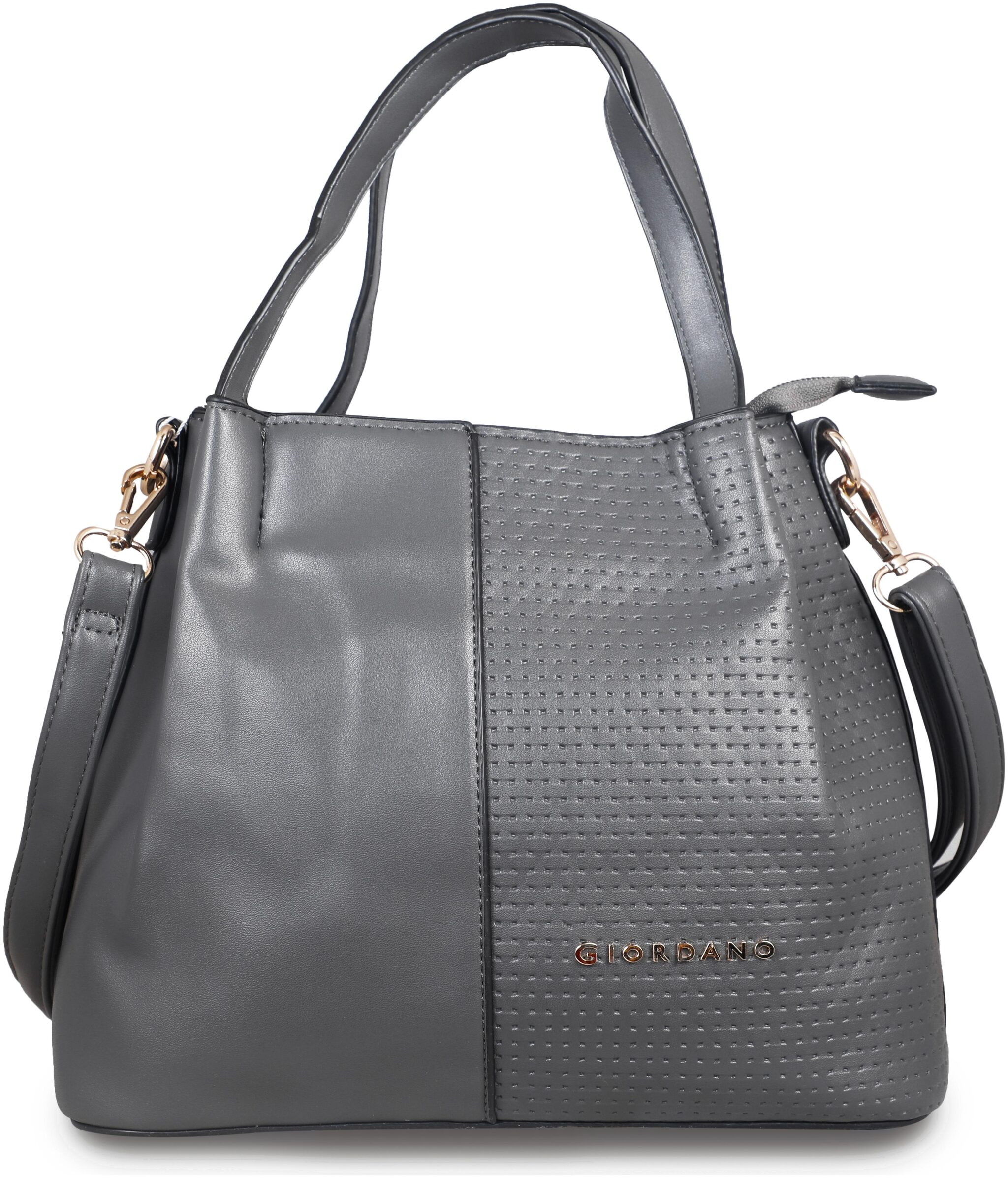 

Giordano Women Solid PU - Tote Bag Grey