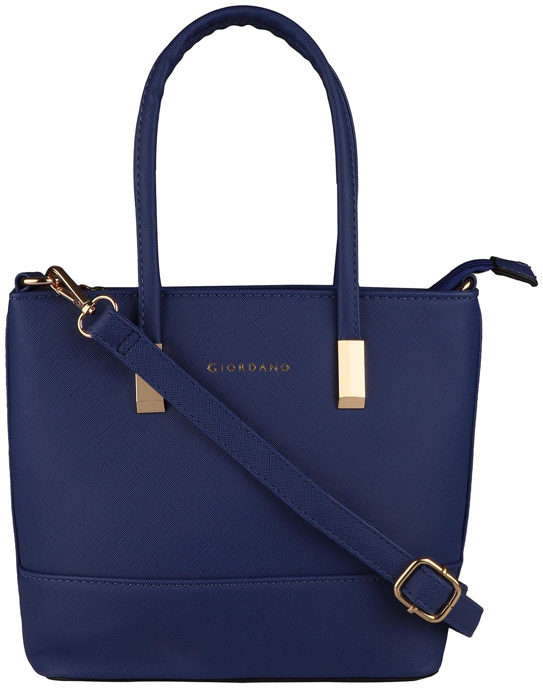 

Giordano Blue PU Satchel