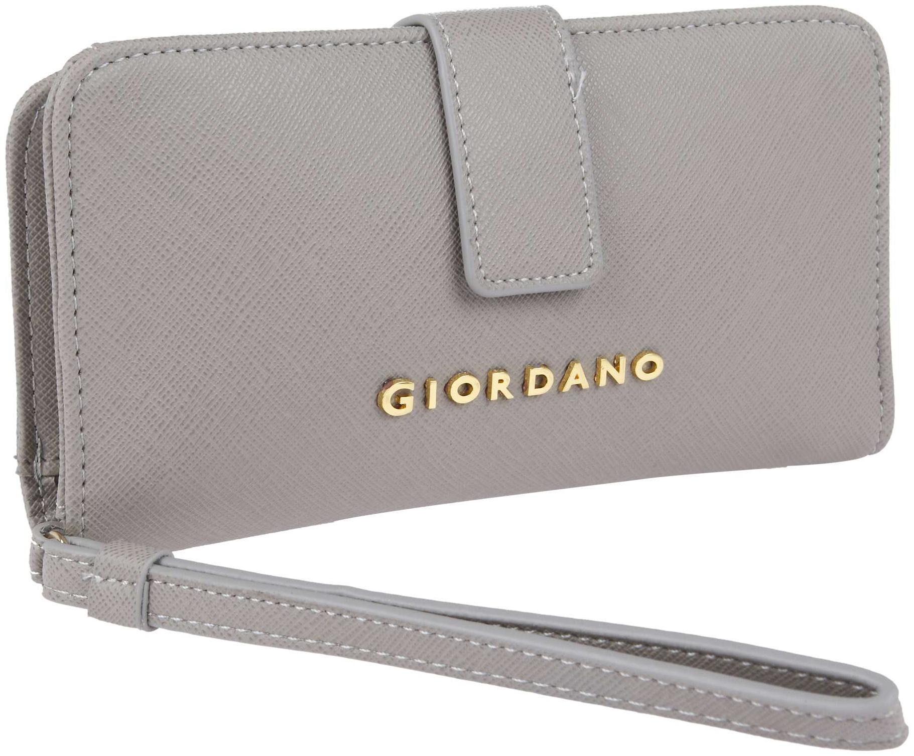

Giordano Women Grey PU Wallet