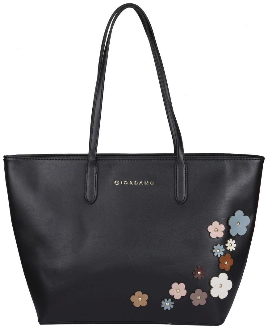 

Giordano Women Solid PU - Tote Bag Black