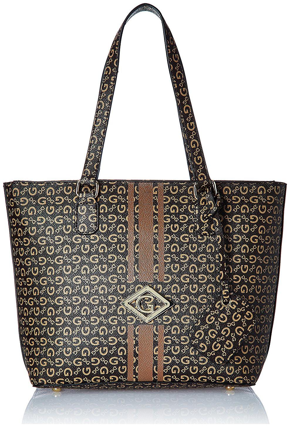 

Giordano Brown Faux Leather Handheld Bag