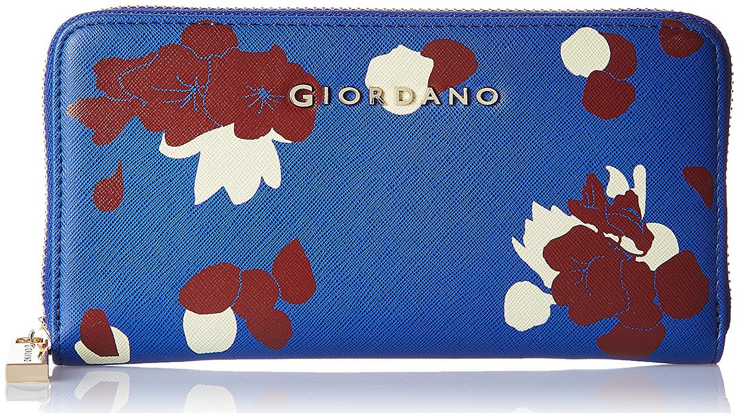 

Giordano Women Blue PU Wallet