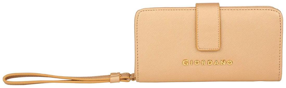 

Giordano Women Beige PU Wallet