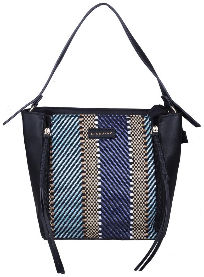 

Giordano Black PU Hobo Bag