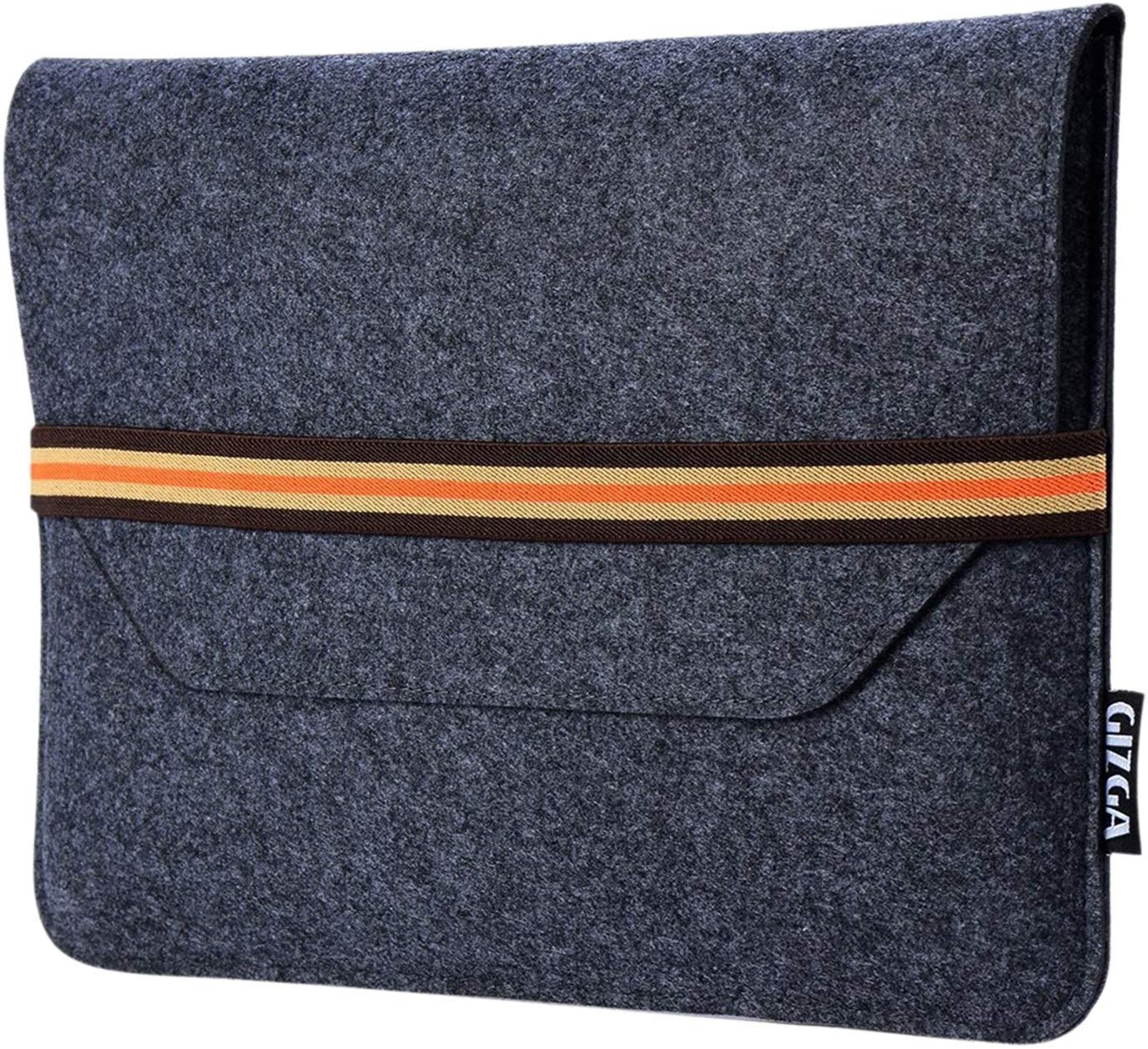 

GIZGA Felt Laptop Sleeve 11 6 Inch MacBooks Laptops Notebooks Carry Cover Case Slate Grey