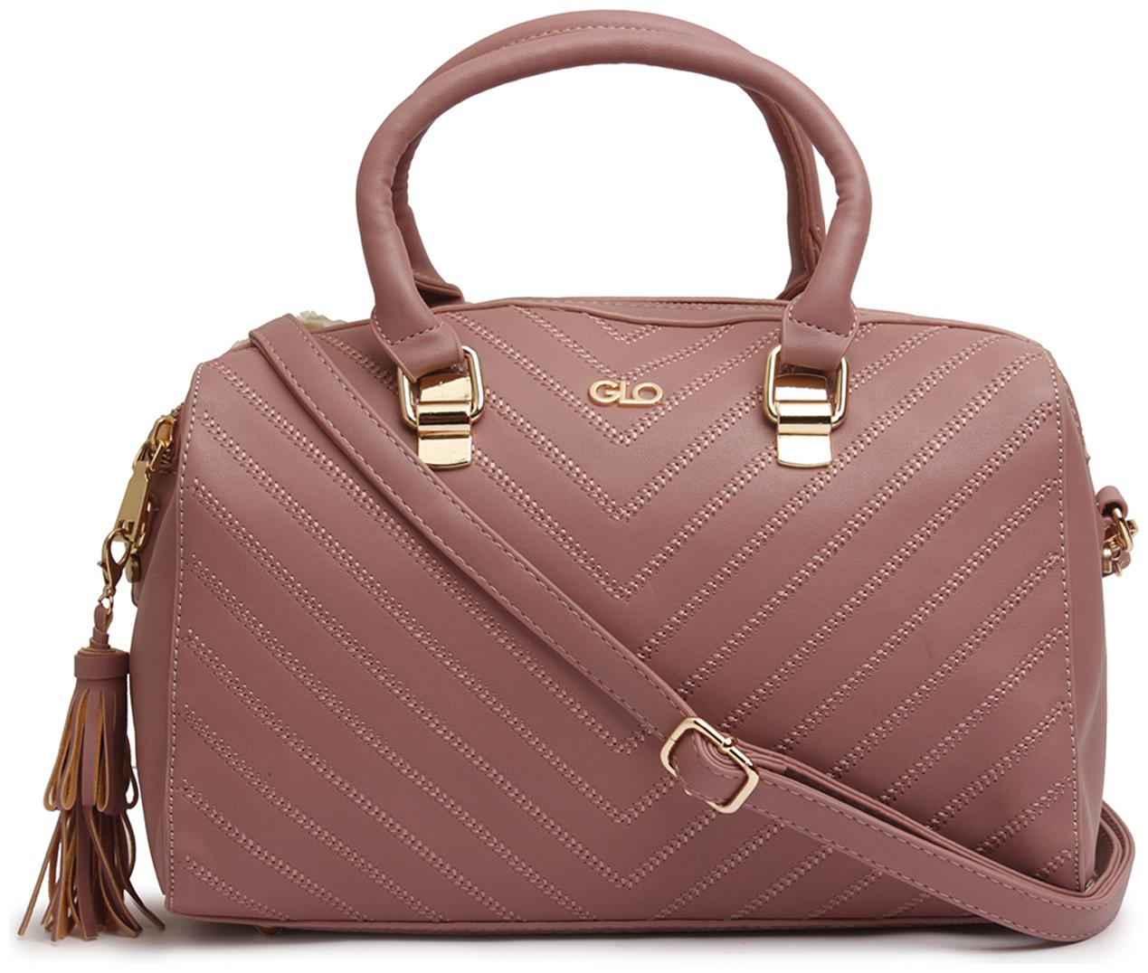 

Globus Purple PU Handheld Bag - S2001TTLNSHB04-DARKTAUPE