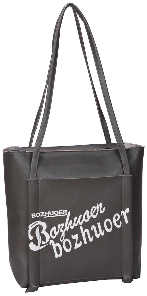 

Bagkok Women Solid PU - Tote Bag Grey