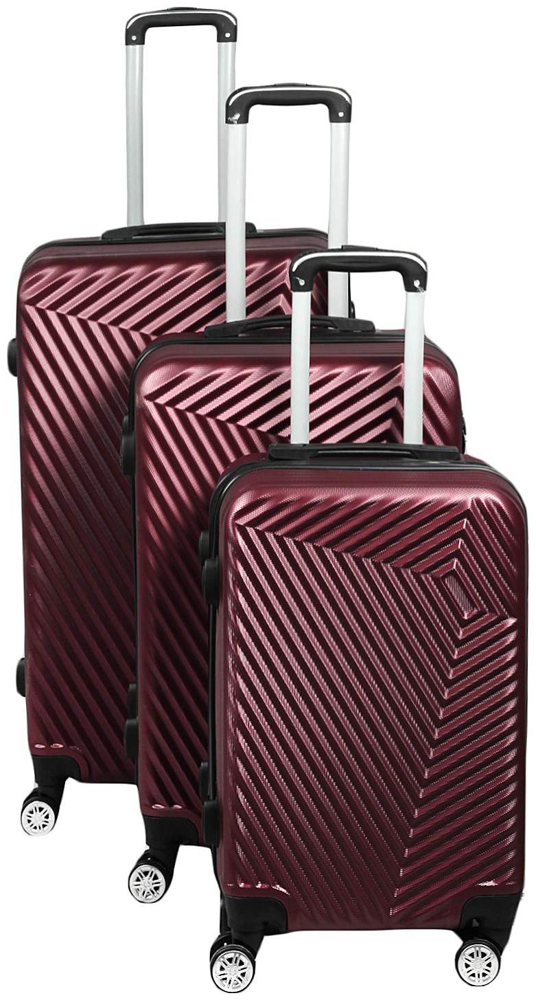 

GTC Large Size Luggage Set ( Maroon 4 Wheels )