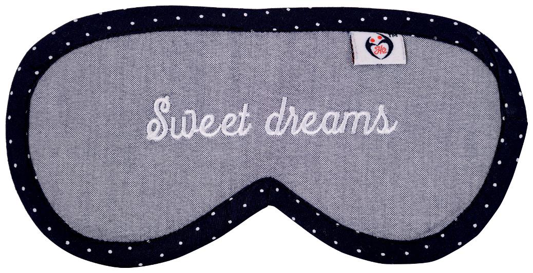 

Happiness OverloadedTM SM 60 Sweet Dreams Grey Color Sleeping Eye Mask