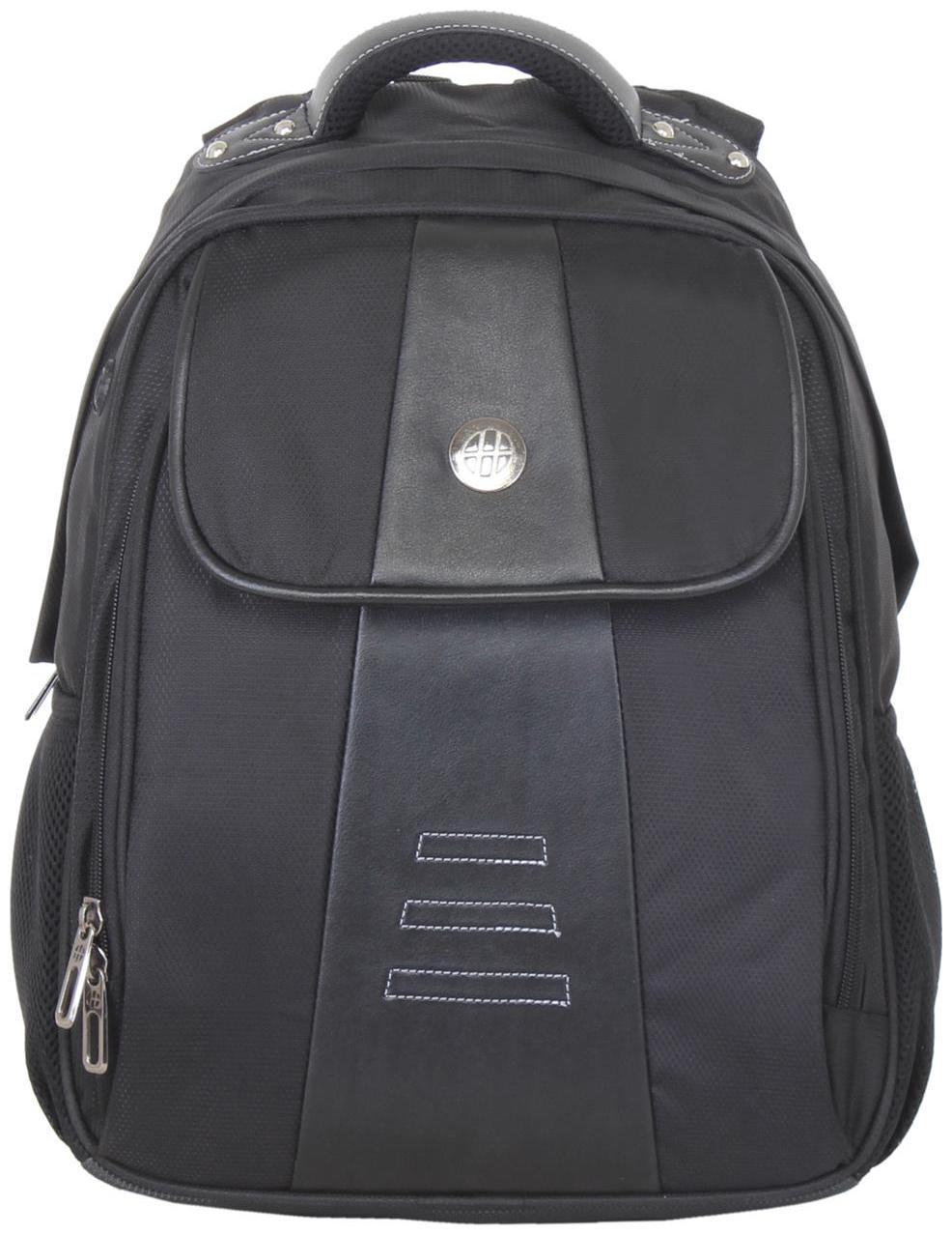 

Harissons Black Polyester Laptop Backpack